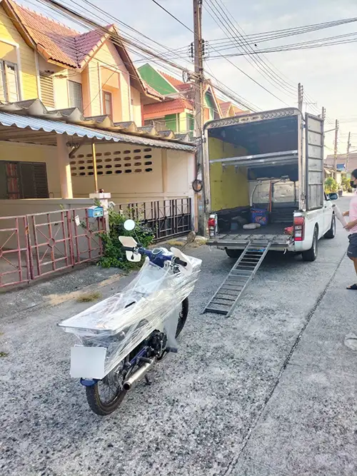 ส่งมอเตอร์ไซค์kerryราคา